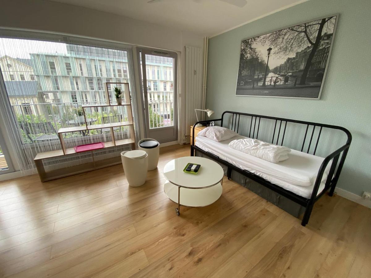 Studio Morgane-Balcon Couvert-Wifi-Pres Centre-Linge Et Menage Reims Exterior photo